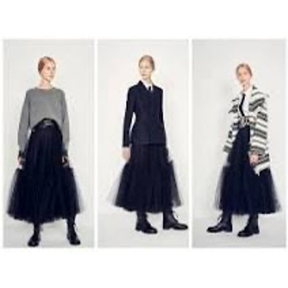 Beige, layered, dreamy, travel friendly, tulle skirt Boho, Edgy, Fun,Flirty,Chic - Picture 6 of 11